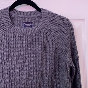 Abercrombie & Fitch dark grey sweater